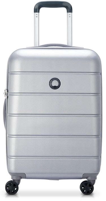 Delsey silver luggage on sale