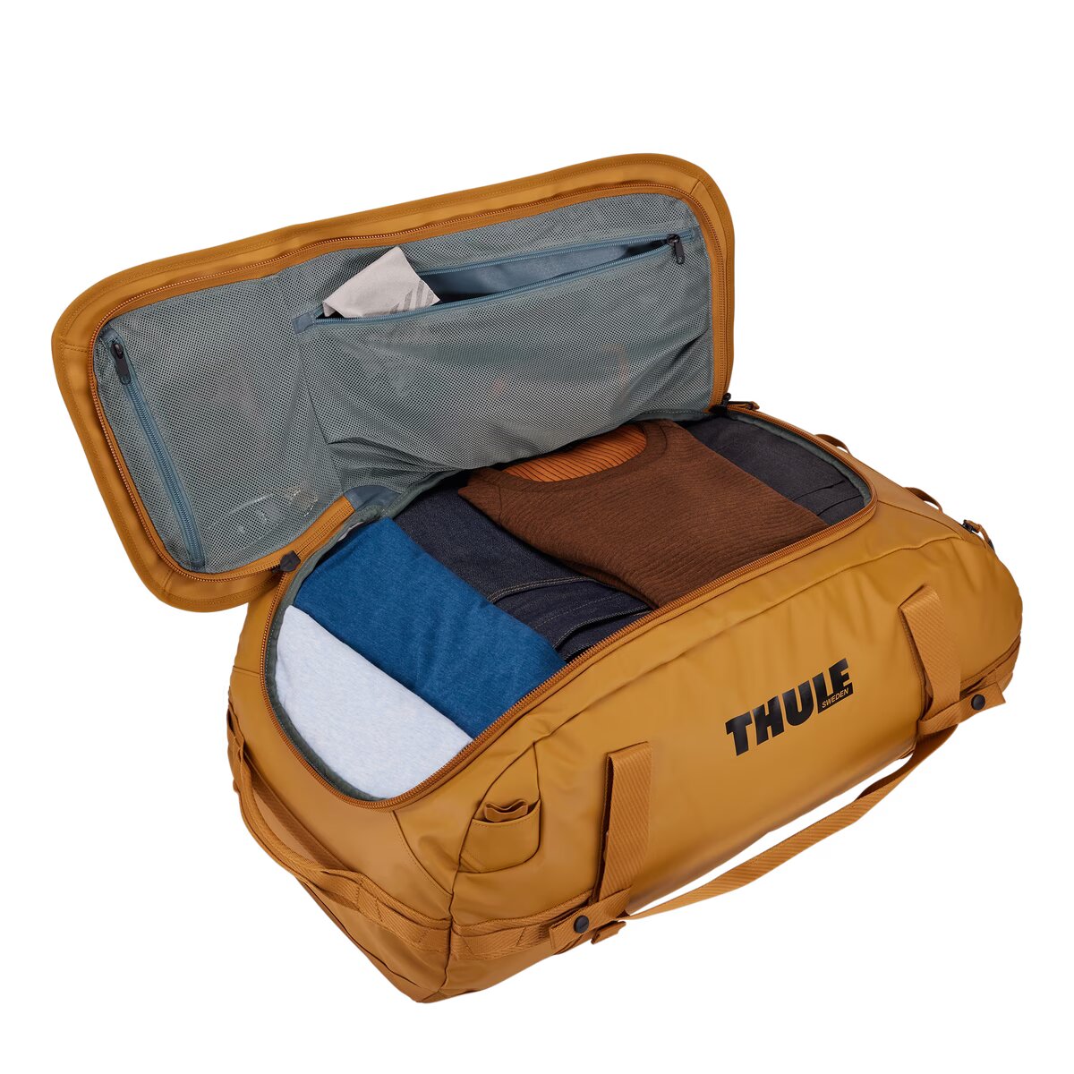 Thule Chasm 70L Duffel Bag | Golden