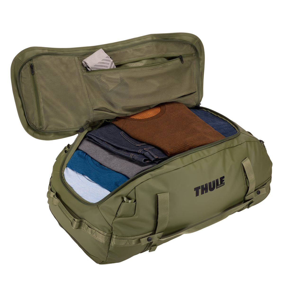 Thule Chasm 90L Duffel Bag | Olivine Green