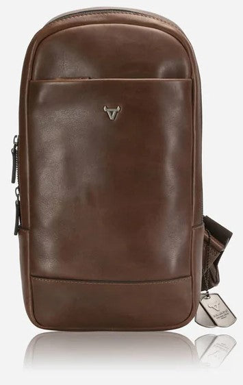 Brando Brosnan One Strap Backpack | Brown