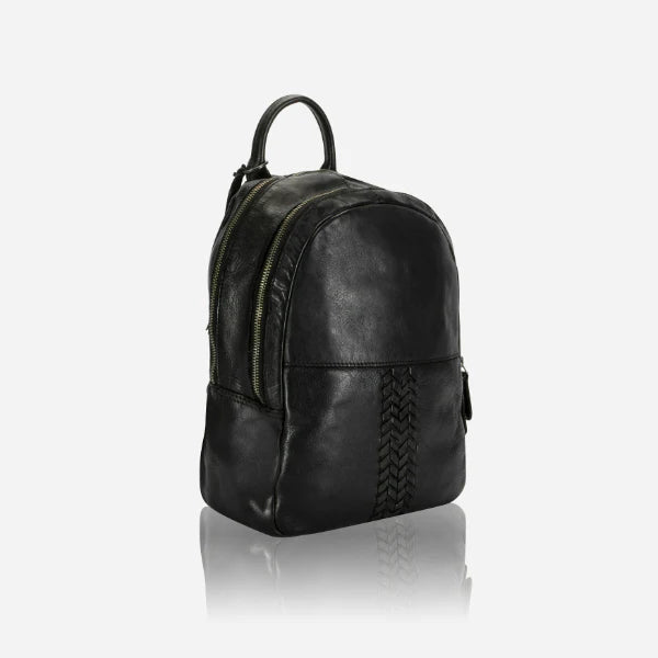 Brando Leather Backpack | Black