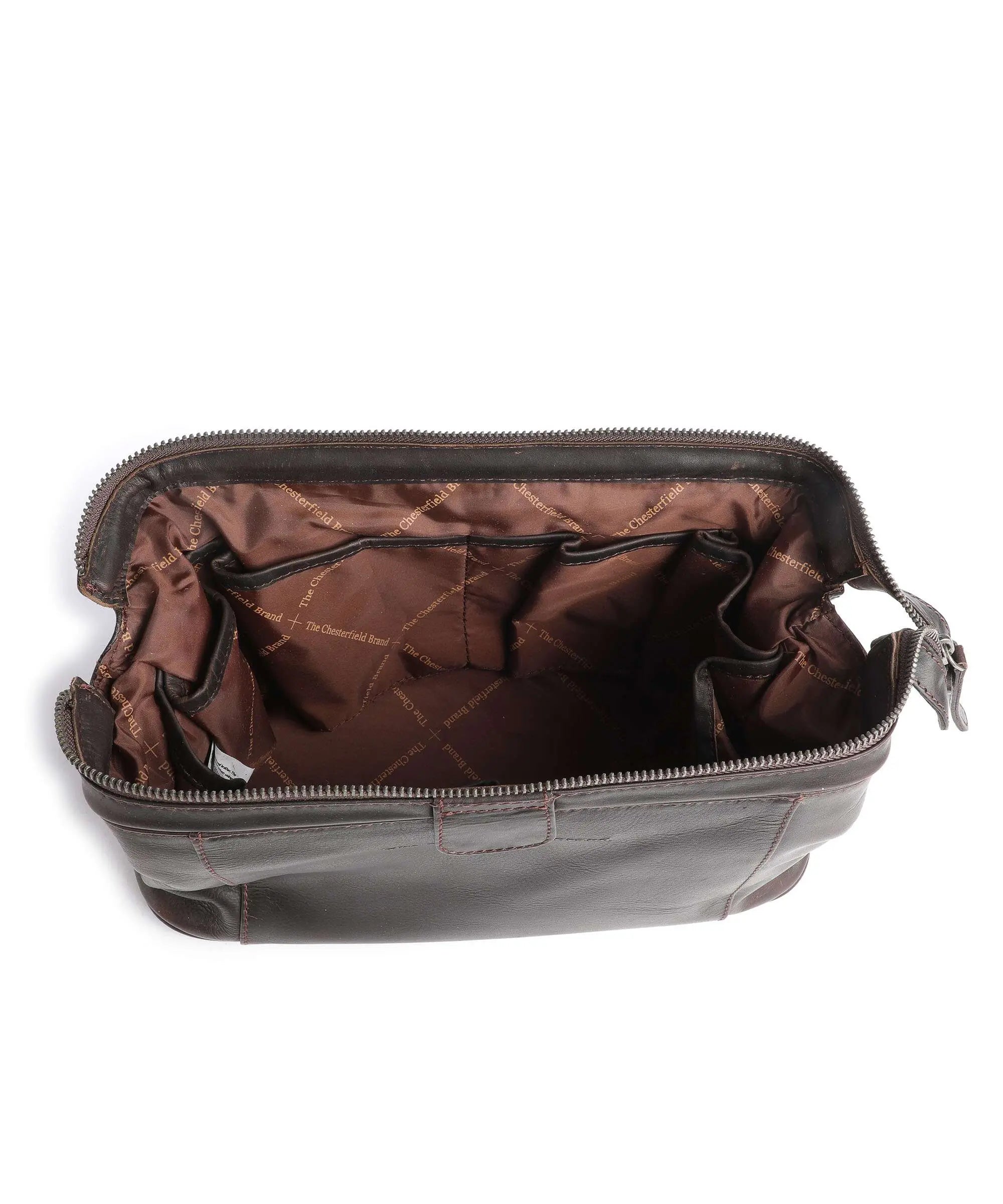 Chesterfield Vince Toiletry Bag | Brown