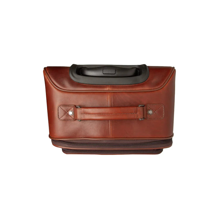 Chesterfield San Marino - Cabin Luggage Trolley | Cognac