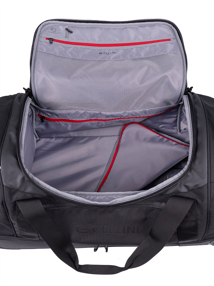 Cellini Xplorer Large Double Decker Trolley Duffel | Black