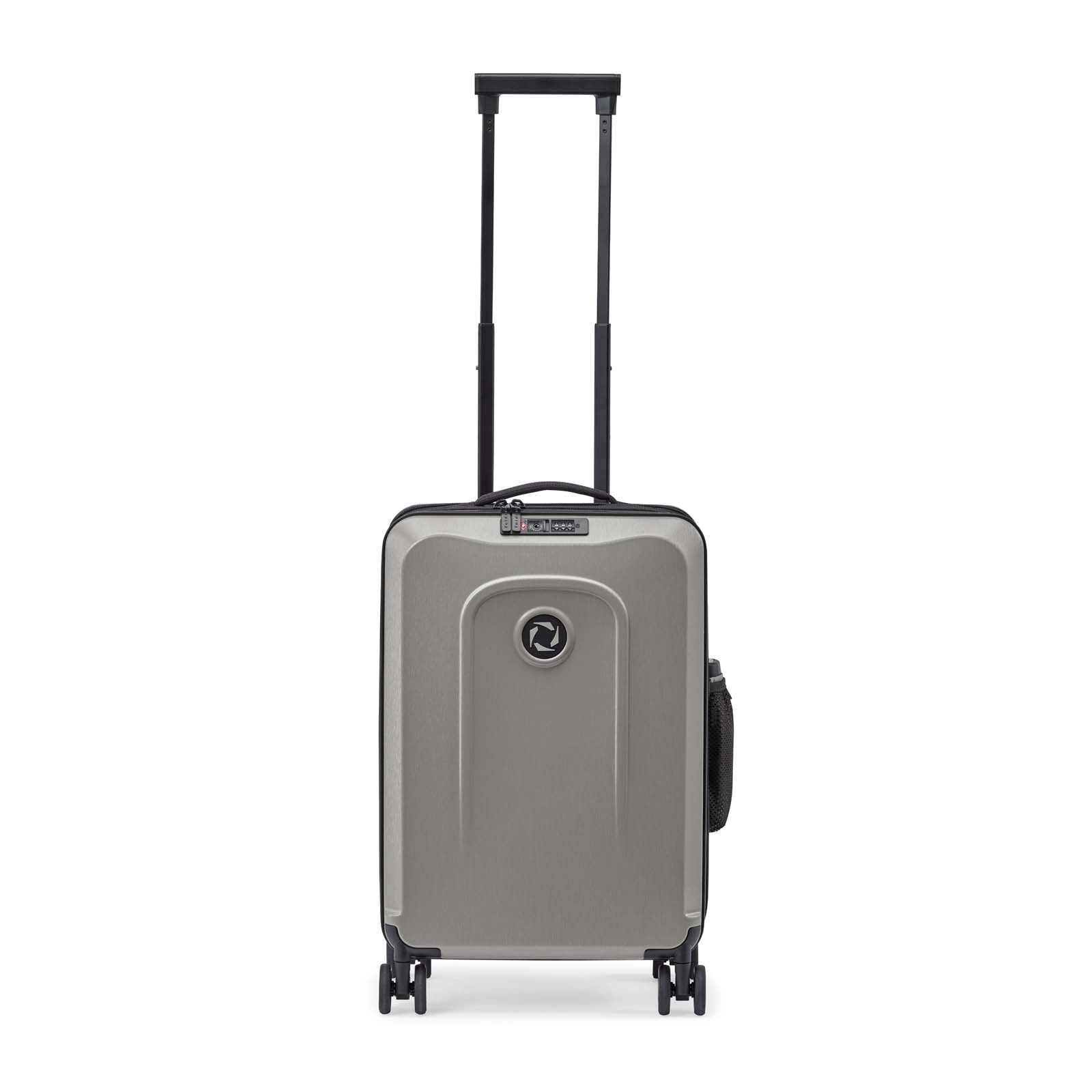 Senz° Foldaway Carry On Trolley | Silk Grey - iBags - Luggage & Leather Bags