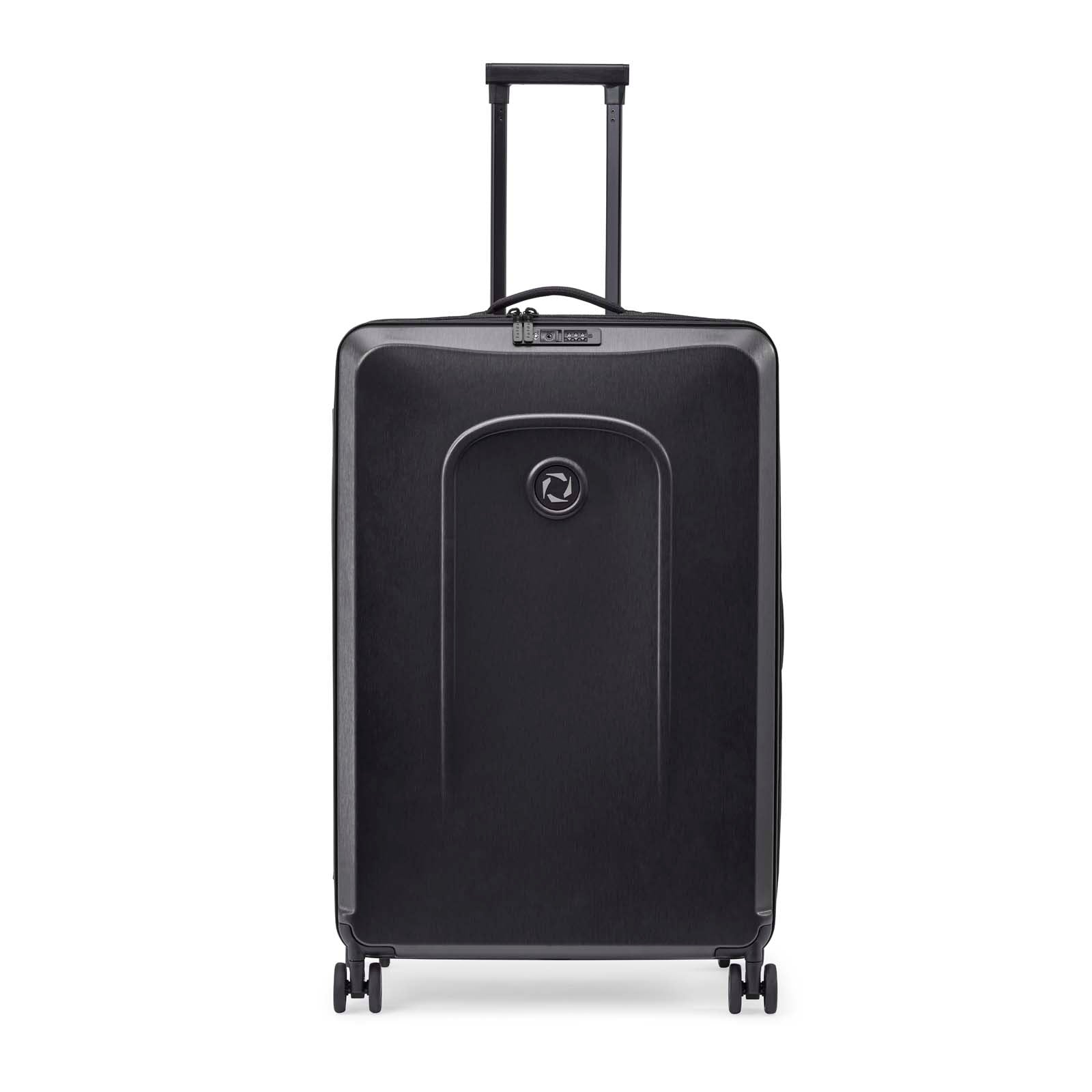 Senz° Foldaway Large Check In Trolley | Pure Black - iBags - Luggage & Leather Bags