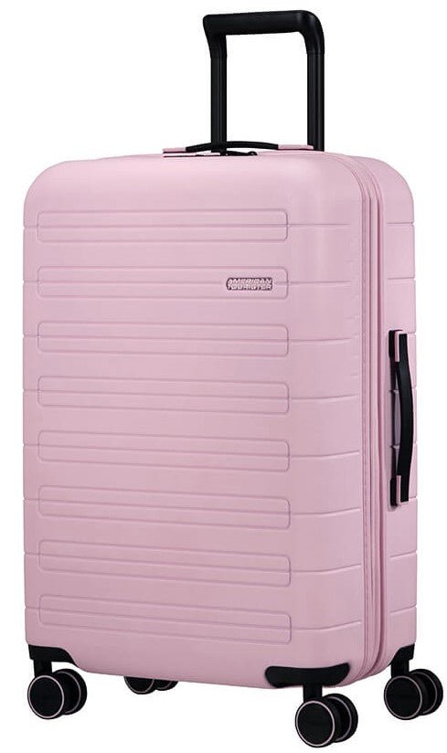 American Tourister Novastream 67cm Medium Spinner | Soft Pink - iBags - Luggage & Leather Bags