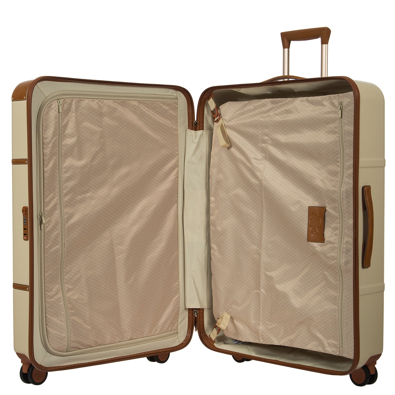 Bric's Bellagio 82cm Spinner | Cream - iBags - Luggage & Leather Bags