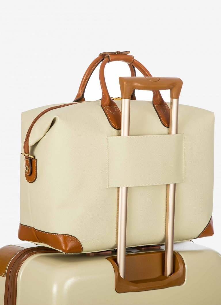 Bric's Bojola 43cm Cabin Carry-On Duffel Bag | Cream - iBags.co.za