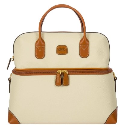 Bric's Firenze Tuscan Beauty Case | Cream - iBags - Luggage & Leather Bags