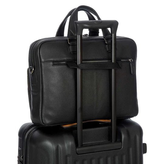 Bric's Torino Laptop Business Case | Black - iBags - Luggage & Leather Bags