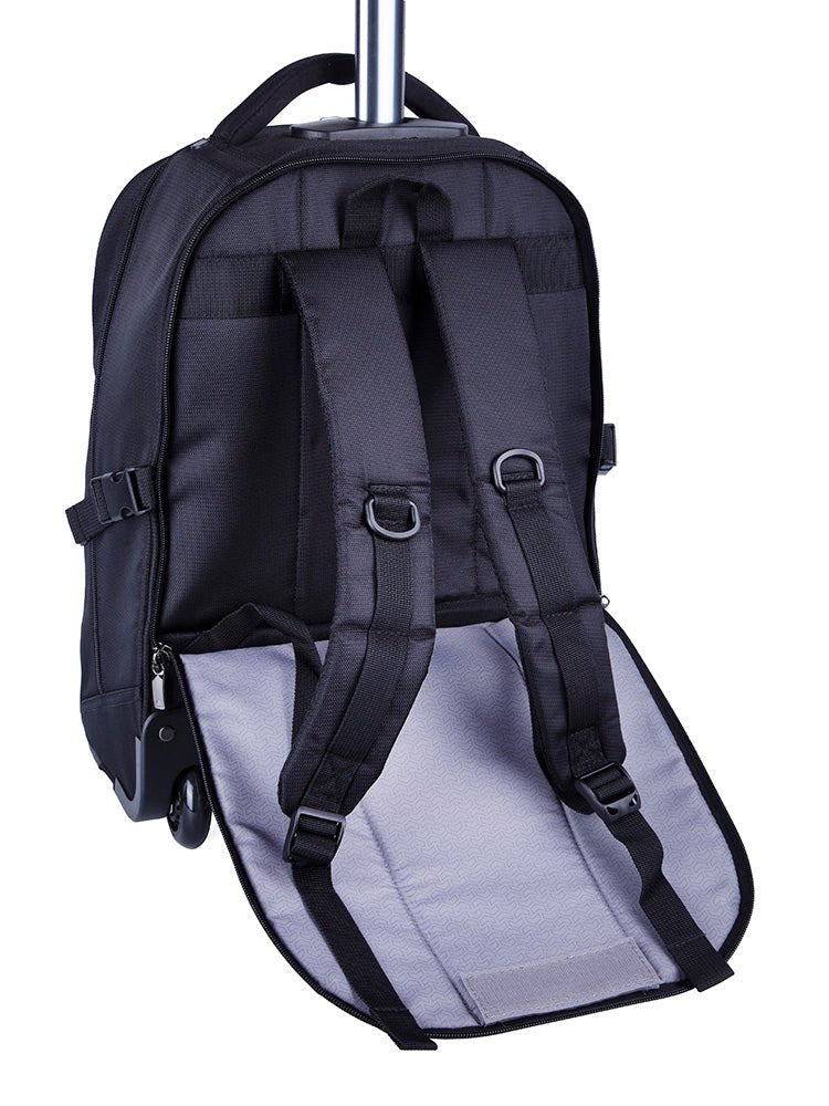 Cellini Optima Trolley Backpack | Black - iBags - Luggage & Leather Bags