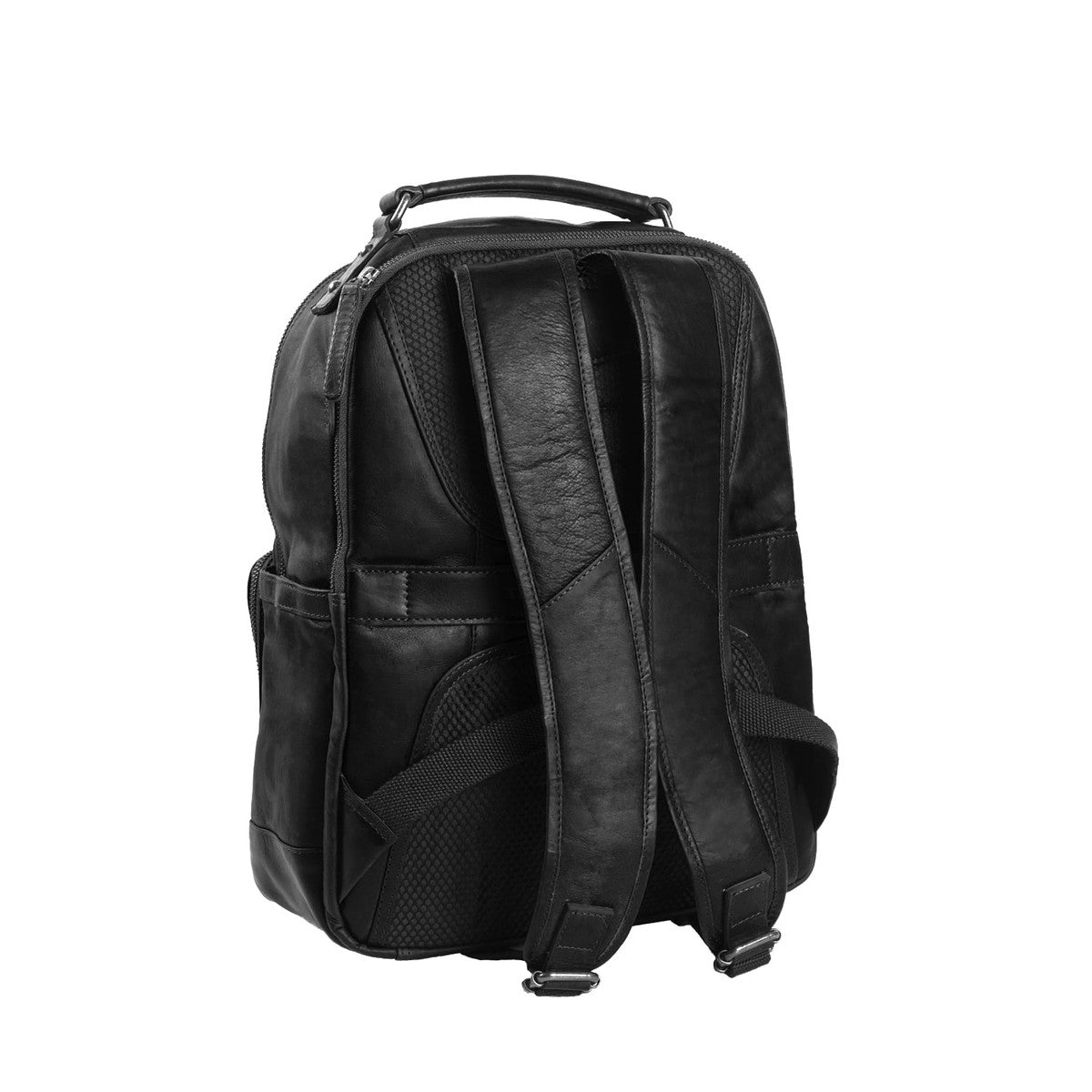 Chesterfield Austin Leather Backpack | Black - iBags - Luggage & Leather Bags