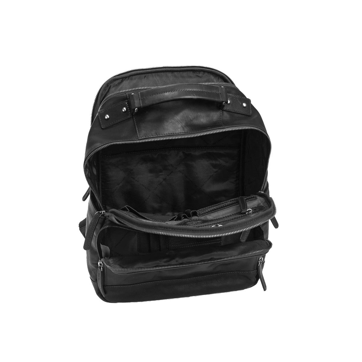 Chesterfield Austin Leather Backpack | Black - iBags - Luggage & Leather Bags