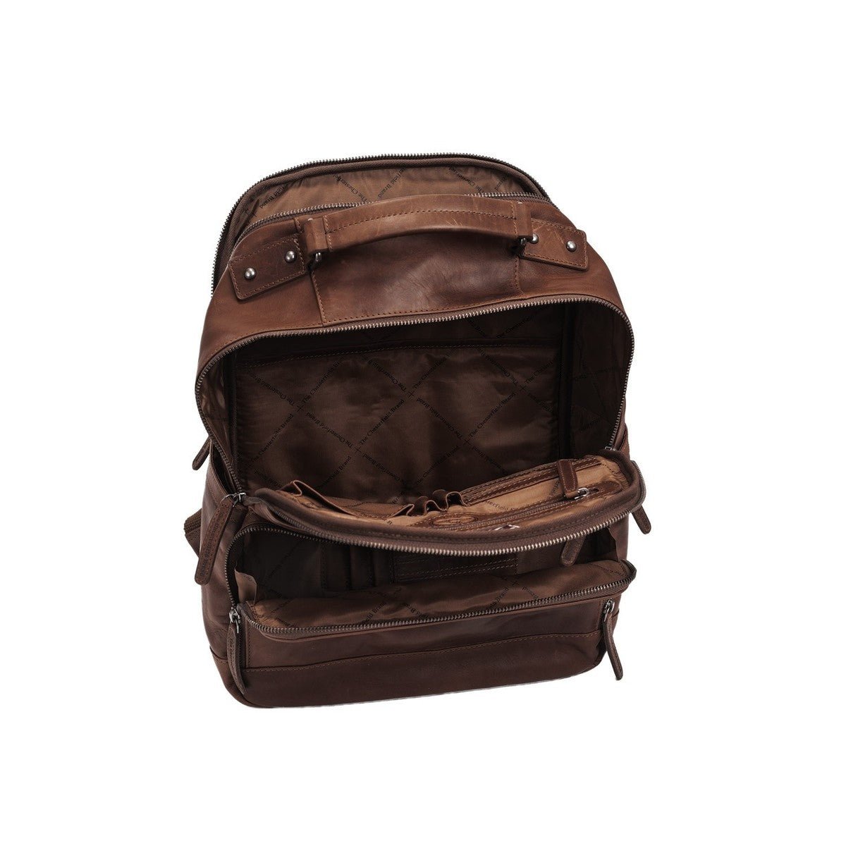 Chesterfield Austin Leather Backpack | Brown - iBags - Luggage & Leather Bags