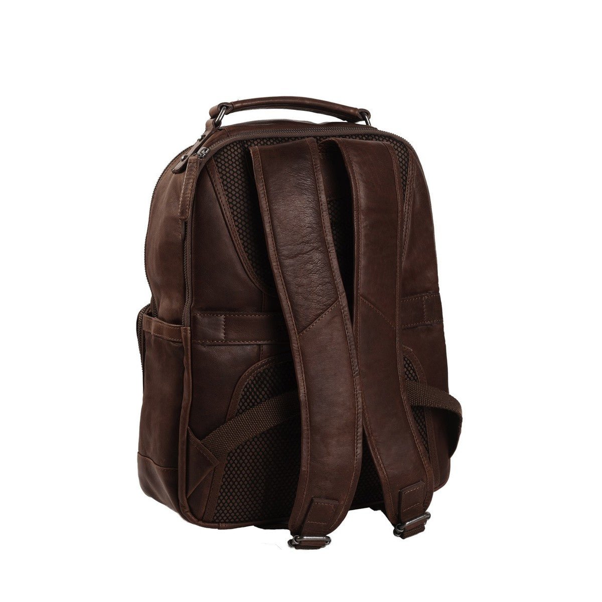 Chesterfield Austin Leather Backpack | Brown - iBags - Luggage & Leather Bags