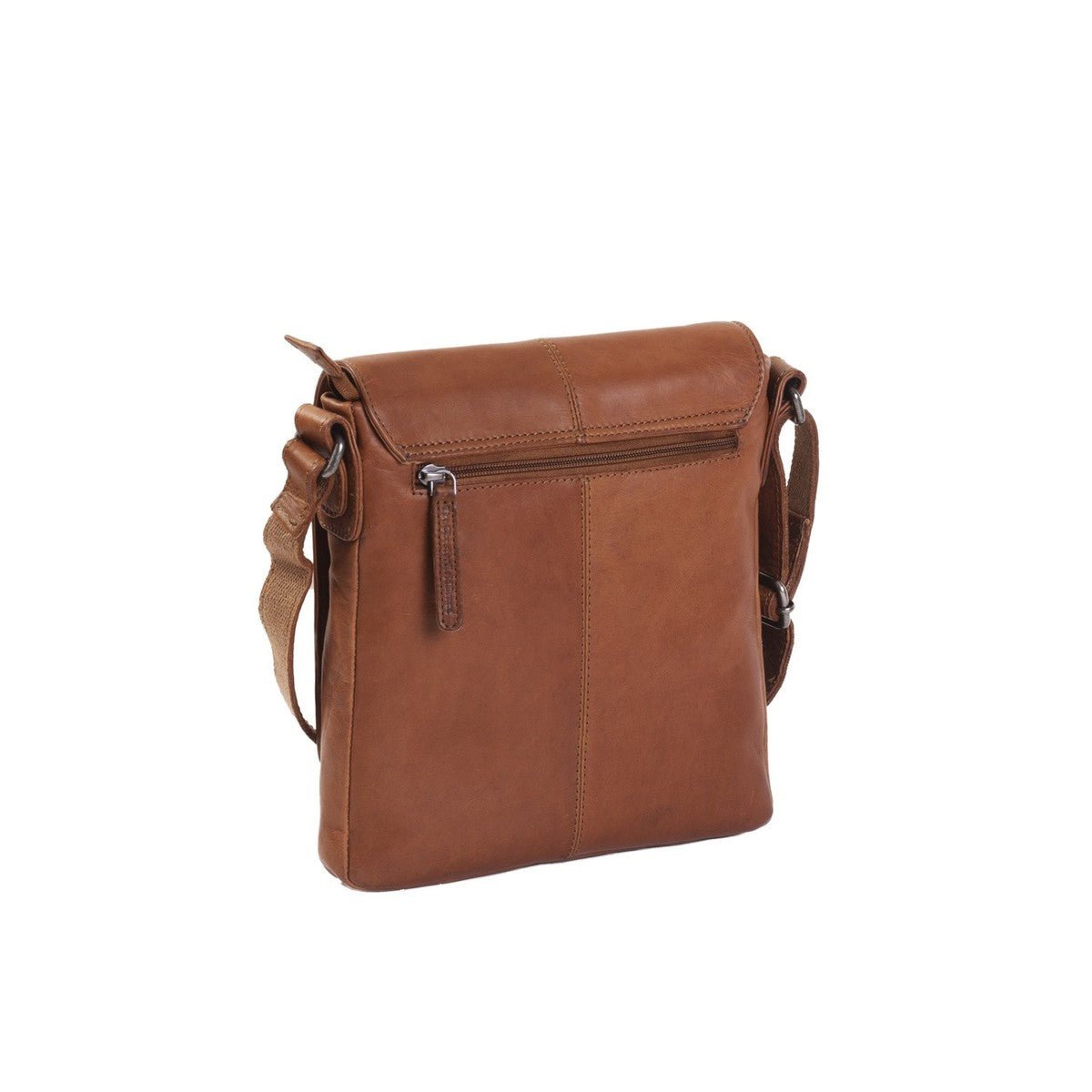 Chesterfield Bodin Leather Shoulder Bag | Cognac - iBags - Luggage & Leather Bags