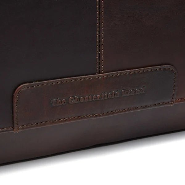 Chesterfield Shoulder Bag - Richard | Brown - iBags - Luggage & Leather Bags