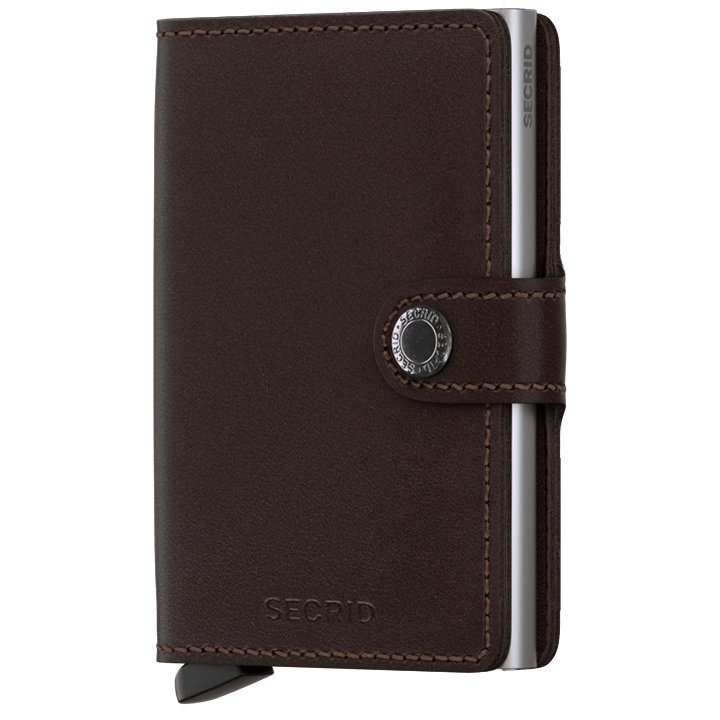 Secrid Miniwallet Original Dark Brown - iBags.co.za