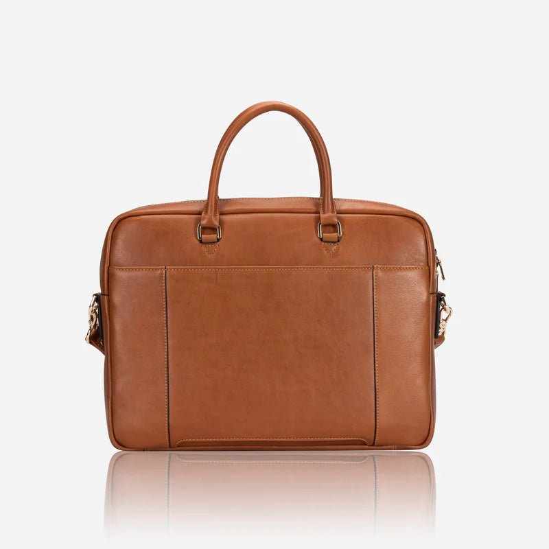 Venice Ladies Laptop Bag | Tan - iBags - Luggage & Leather Bags