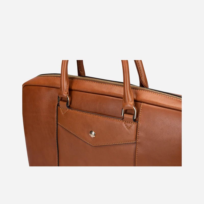 Venice Ladies Laptop Bag | Tan - iBags - Luggage & Leather Bags