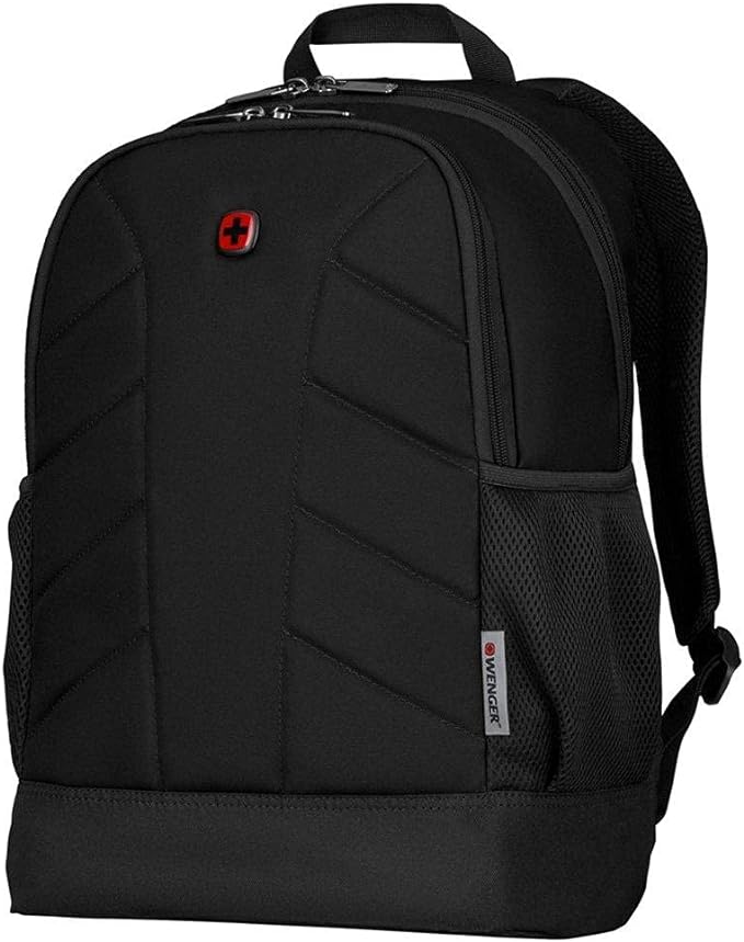 Wenger Quadma 16" Laptop Backpack | Black - iBags - Luggage & Leather Bags